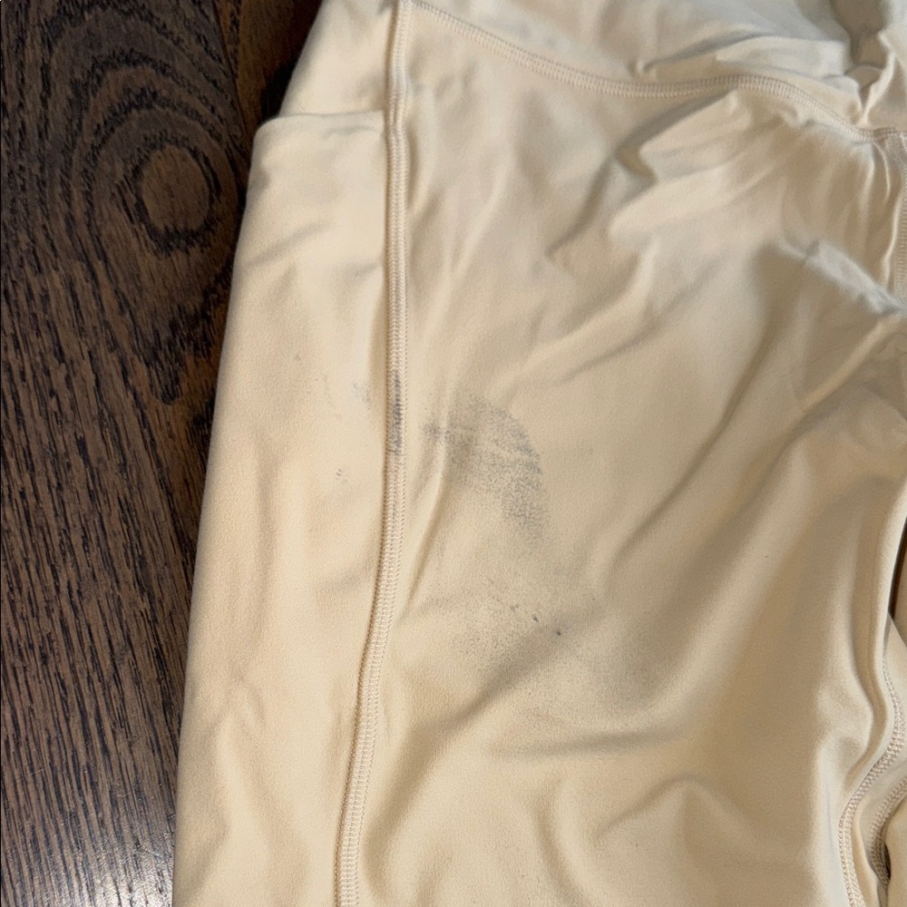Lululemon Align high-rise leggings 25” cream bone maternity friendly size 12 - Picture 7 of 12